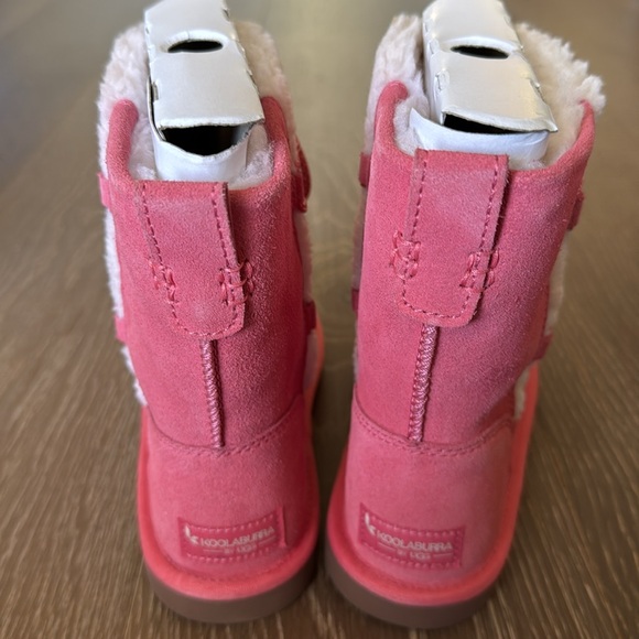 BRAND NEW! KOOLABURRA UGG k michon short pink / white. Various sizes - Picture 4 of 5